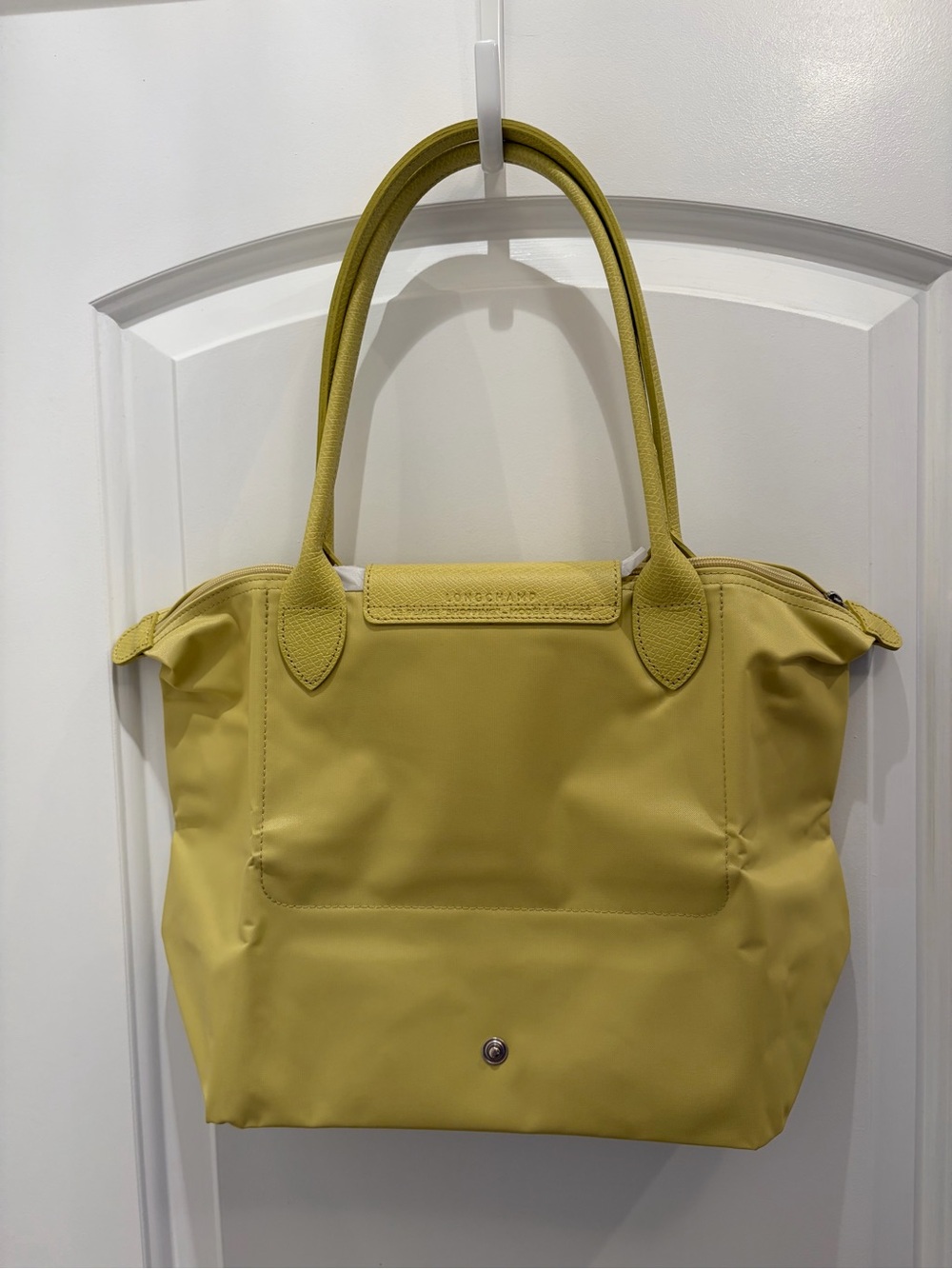 Longchamp Le Pliage M Tote Bag (Lime) - Picture 2 of 5